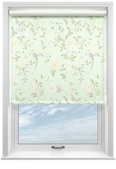 Laura Ashley Summer Palace , Eau De Nil - Roller Blind